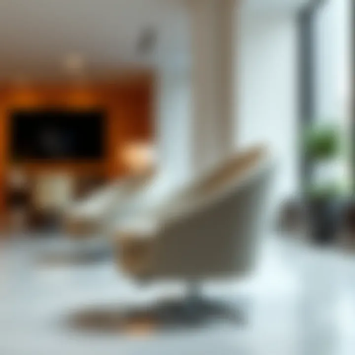Magnificent Exploring Narrow Swivel Chairs: Design, Functionality, and Application
