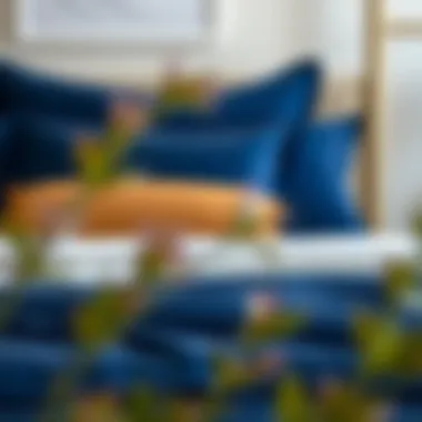 Magnificent Exploring the Elegance of Navy Blue Pillow Shams for Queen Beds