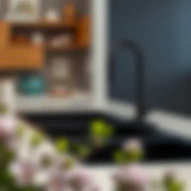 Magnificent The Aesthetic and Functional Appeal of Top Mount Black Kitchen Sinks