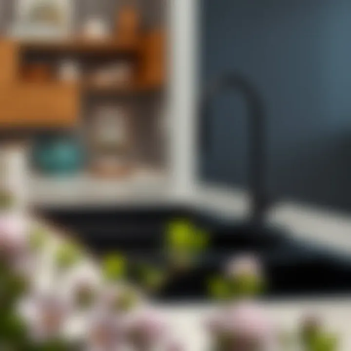 Magnificent The Aesthetic and Functional Appeal of Top Mount Black Kitchen Sinks