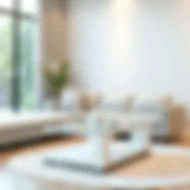 Magnificent The Aesthetic and Practicality of White Square Coffee Tables with Glass Tops Magnificent The Aesthetic and Practicality of White Square Coffee Tables with Glass Tops