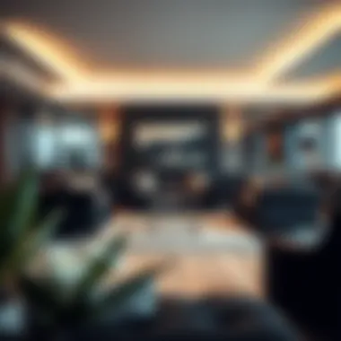 Magnificent The Aesthetics and Functionality of Black Reception Sofas