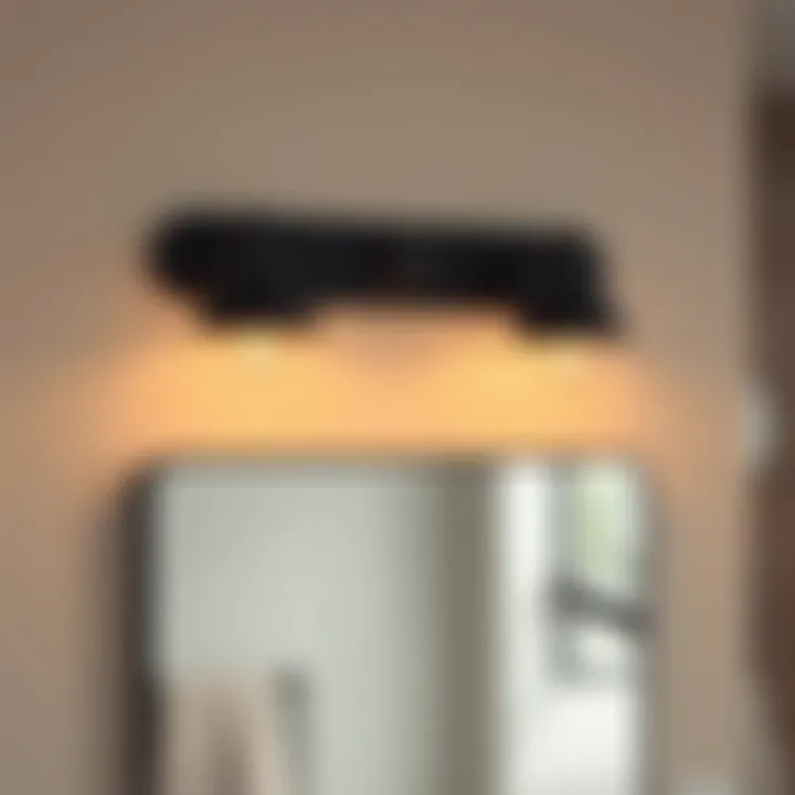 Notable A Comprehensive Exploration of Matte Black Bathroom Vanity Light Fixtures