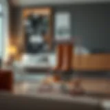 Sleek modern boot holder rack showcasing contemporary design