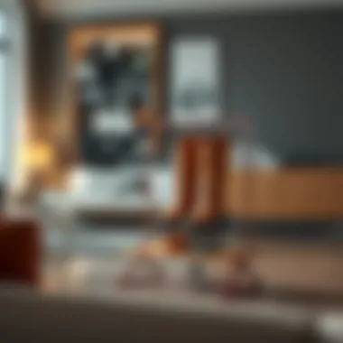 Sleek modern boot holder rack showcasing contemporary design