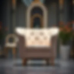 Luxurious chair designs showcasing modern aesthetics