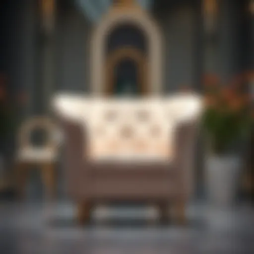 Luxurious chair designs showcasing modern aesthetics