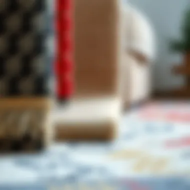 Close-up of Rug Materials and Textures Close-up of rug materials and textures