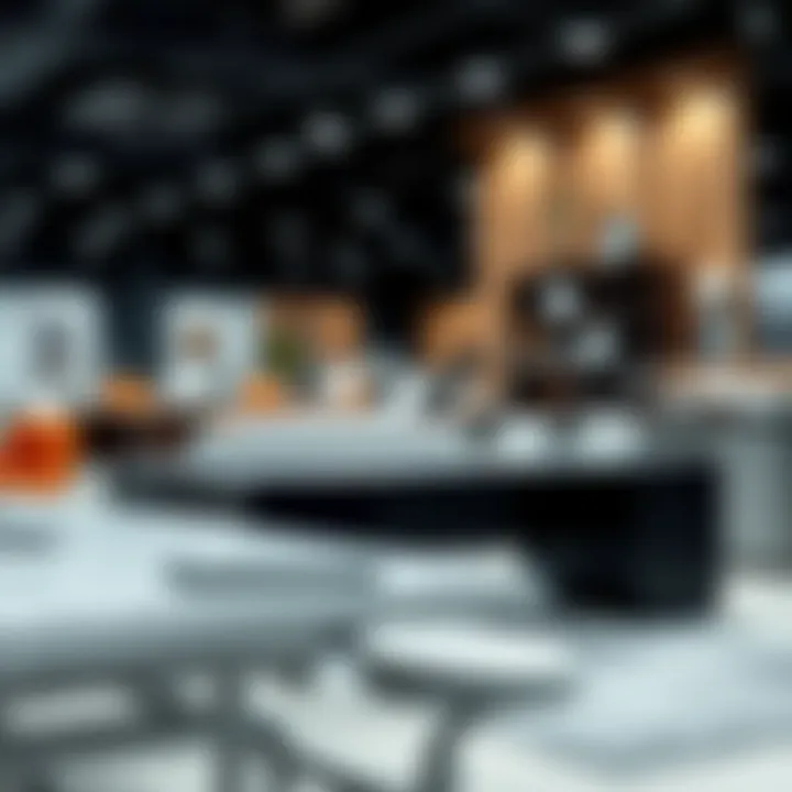 Variety of desk materials showcased