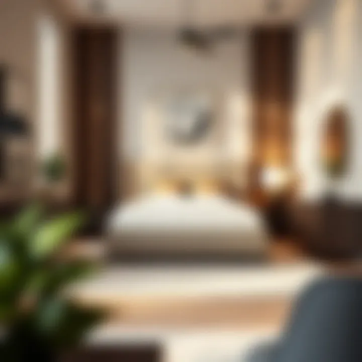 Contemporary Styles: A Chic Bedroom Transformation Stylish queen size bedroom set featuring contemporary design elements.