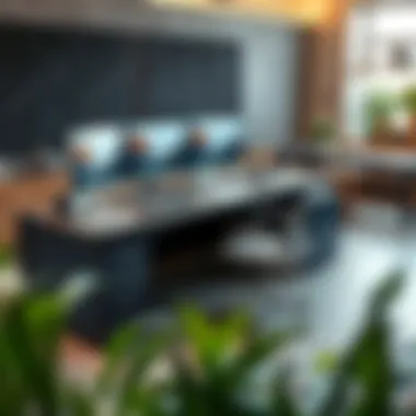 Materials Showcasing Aesthetic and Durable Large PC Desks Variety of materials used in large PC desks, highlighting aesthetics and durability