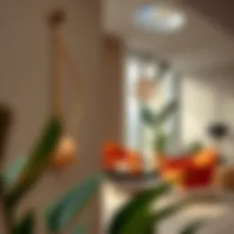 Elegant wallpaper holder showcasing modern design