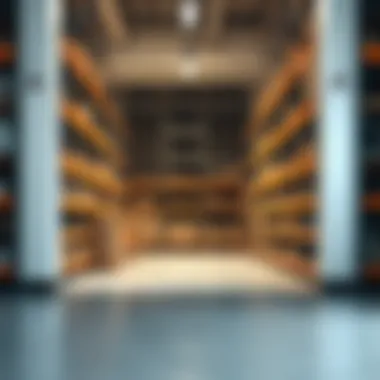 Optimizing Storage with Rack Systems in Commercial Spaces Optimally arranged storage space featuring a well-designed rack system in a commercial environment.