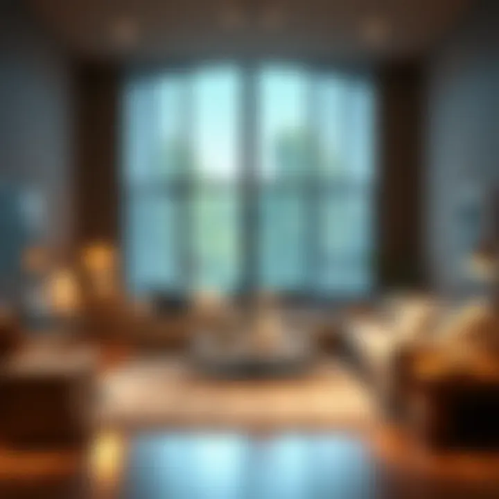 Minimalist Living Area Contemporary living space showcasing minimalist design