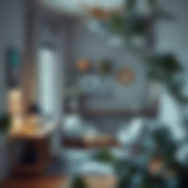 Inviting Reading Corner Cozy reading nook with personalized decor