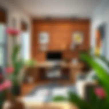 Functional Home Office Stylish office space with efficient layout