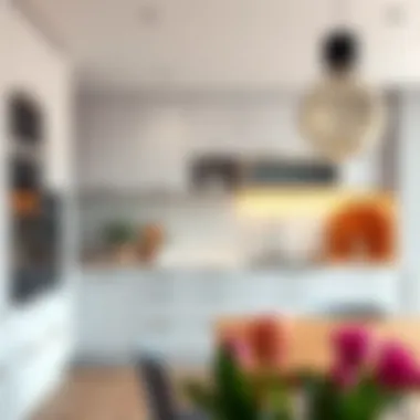 A beautifully designed virtual kitchen layout showcasing modern cabinetry and appliances