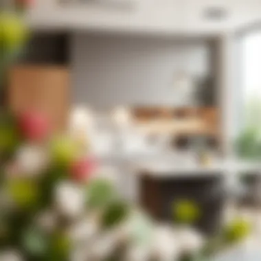 A screenshot of an advanced online kitchen design tool interface showcasing features