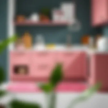 Practical maintenance tips for pink kitchen mats