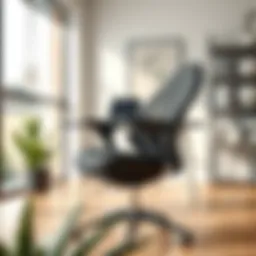 Stylish ergonomic desk chair