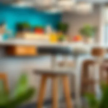 A variety of materials used in ergonomic bar stools