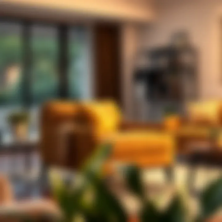 Cozy Sleeper Chair in Living Space Cozy sleeper chair in a stylish living space