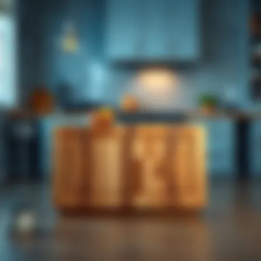 Elegant custom size butcher block showcasing fine craftsmanship