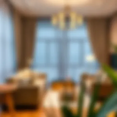 Charming living room adorned with cute blackout curtains in a modern setting.