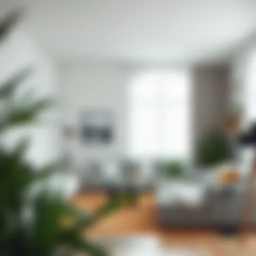 Minimalist Danish Living Room Design Elegant Danish living room showcasing minimalist design with natural materials