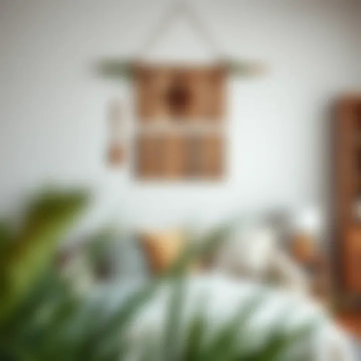 Natural Rustic Wall Decor Rustic wooden wall art with natural elements and textures