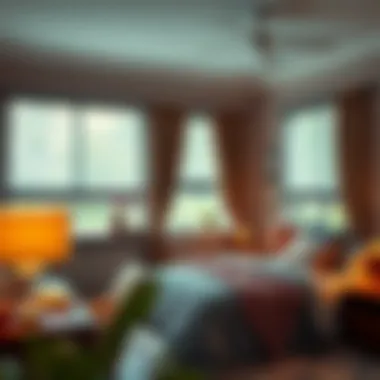 Cozy Bedroom Adorned with Aesthetically Pleasing Shades Cozy bedroom adorned with aesthetically pleasing shades