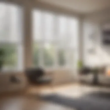 Diagram showing electric blinds installation tips
