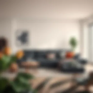 Trendy fold out sectional design with contemporary flair