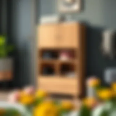 Compact shoe storage solution for small spaces