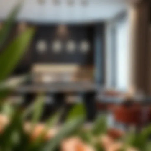 Modern Elegance in High Bar Kitchen Furniture Stylish high bar kitchen table with modern design