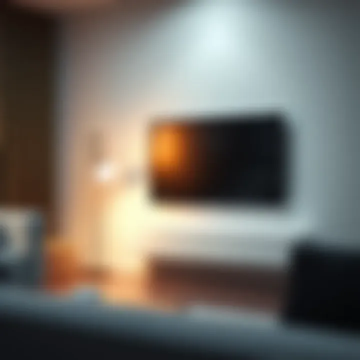 Installation guide for high gloss floating TV stand