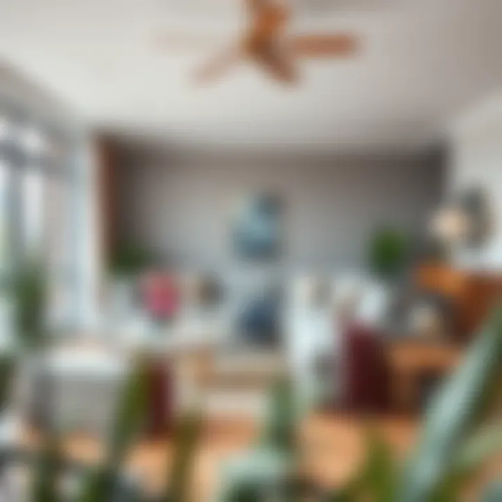 Cozy living space featuring an oversized sectional