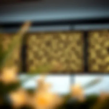 Intricate Patterns in Leaf Light Panels Elegant leaf light panel design showcasing intricate patterns and textures.