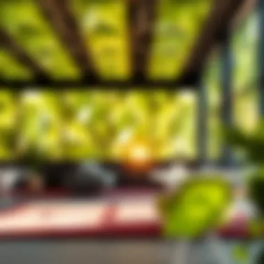 Environmental Benefits of Leaf Light Panels Visual representation of the environmental benefits of using leaf light panels.