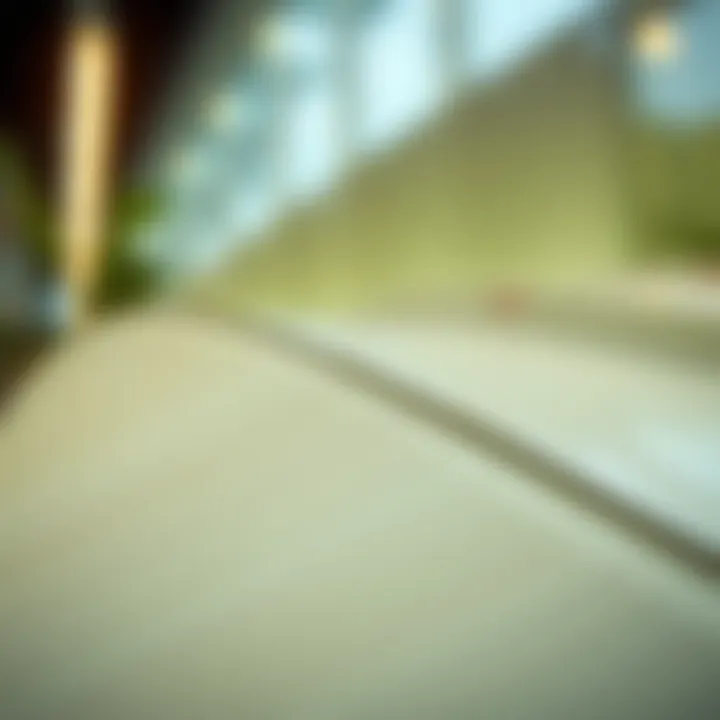 Sustainable Materials for Leaf Light Panels Close-up view of leaf light panel materials highlighting sustainable options.