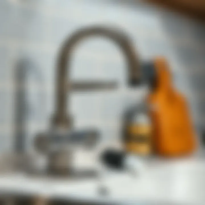 Installation guide for wall mount kitchen faucet with tools