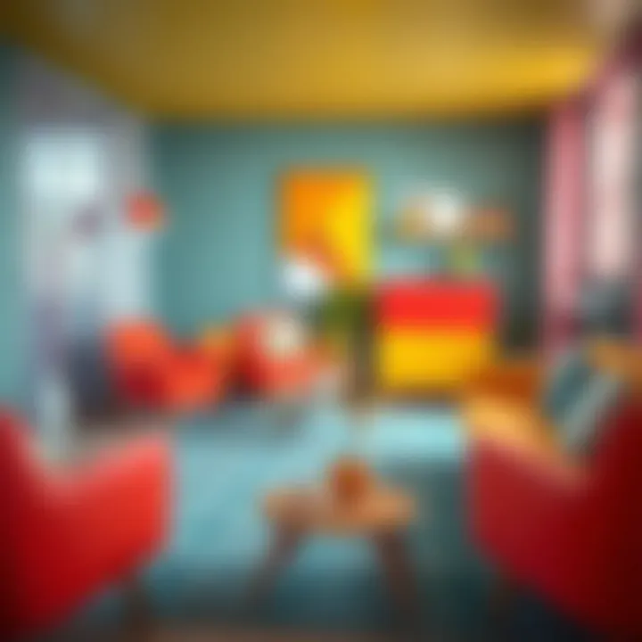 Exploring Mid Century Modern Colorful Aesthetics Summary