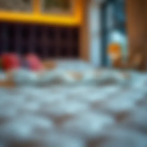 Luxurious Novaform mattress topper showcasing plush design