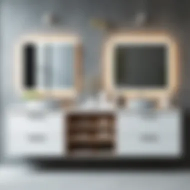 Exploring Open Shelf Bathroom Vanities with Sinks: A Comprehensive Guide Introduction