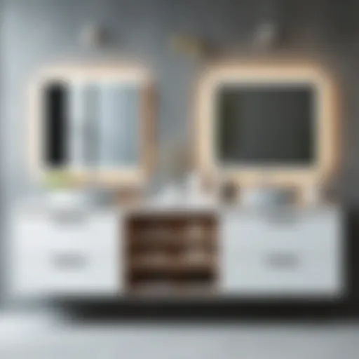 Exploring Open Shelf Bathroom Vanities with Sinks: A Comprehensive Guide Introduction
