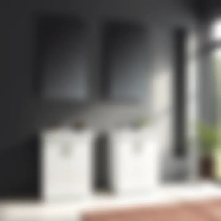 Sleek and Stylish: The Appeal of Thin Bathroom Cabinets Elegant small thin bathroom cabinet with sleek design