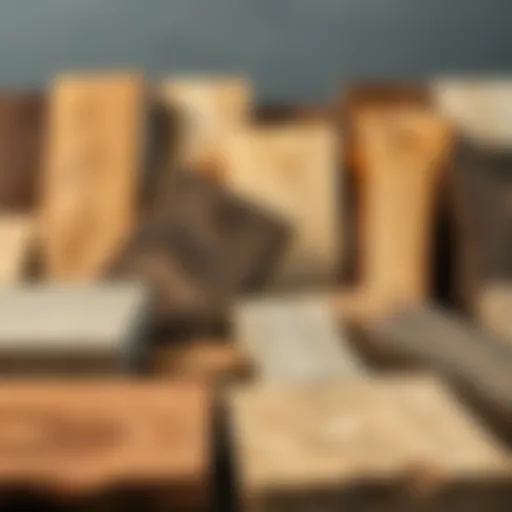 Variety of Solid Wood Types Different types of solid wood materials