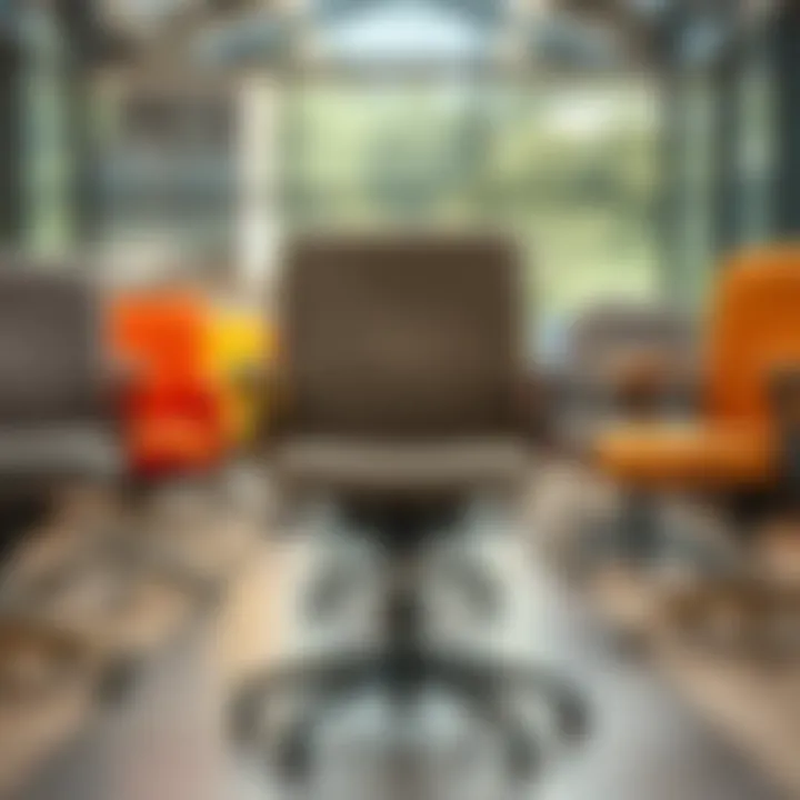 Materials Used in Swivel Armless Desk Chairs Variety of materials used in swivel armless desk chairs