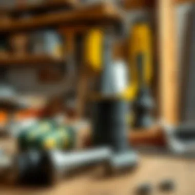 Installation tools and materials for table leg brackets