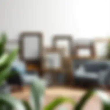 Creative Style Variations of 17x22 Frames Various styles of 17x22 picture frames arranged creatively